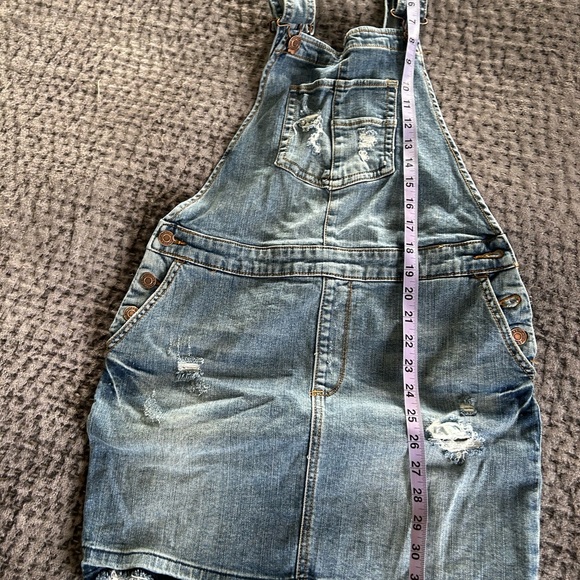 Denim Overall Dress - Picture 6 of 6